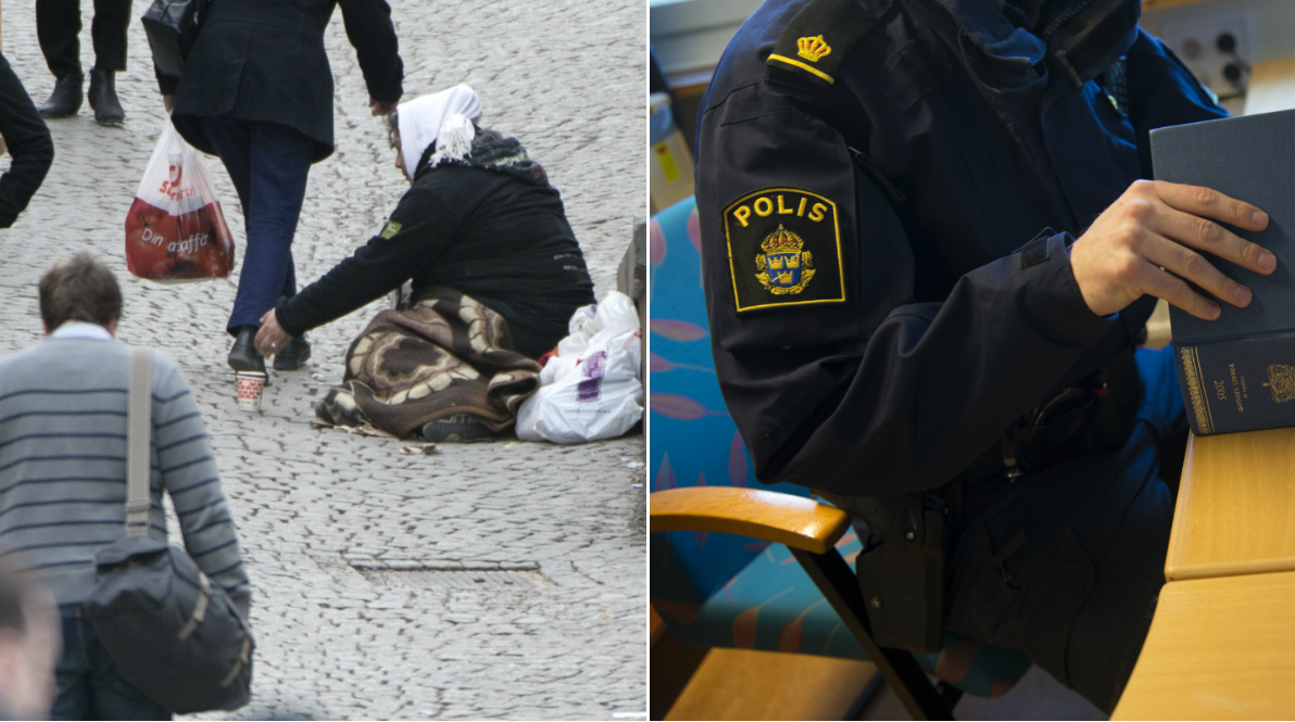 Polisen, Stockholm, Medborgargarde, Tiggeri, Kungsholmen, Mejl
